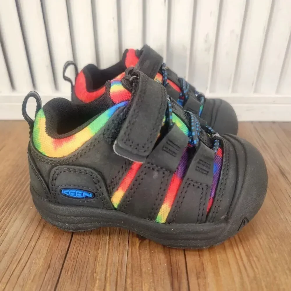 Keen Newport Toddler Sz 5 Black Original Tie Dye Outdoors Water Trail Hike Shoes